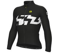 Maglia maniche lunghe Ale Solid Ready - Nero M / Nero