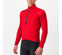 Maglia termica castelli entrata a manica lunga rosso