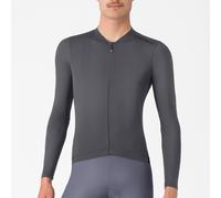 Maglia maniche lunghe Castelli Espresso 2 - Grigio S / Grigio