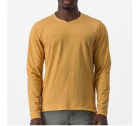 Maglia maniche lunghe Castelli Trail Tech Tee 2 - Giallo M / Giallo