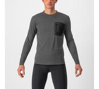 Castelli Unlimited Merino Long Sleeve T-shirt Grigio M Uomo