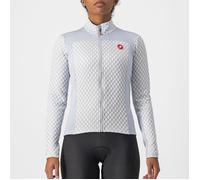 Maglia maniche lunghe donna Castelli Sfida 2 - Grigio chiaro XL / Grigio