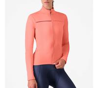 Maglia Castelli Sinergia 2 manica lunga rosa brillante bordeaux donna - L