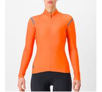 CASTELLI 4520559-857 TUTTO NANO RoS W J. Giacca DONNA RED ORANGE Taglia S