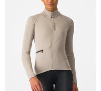 Maglia maniche lunghe donna Castelli Unlimited Trail 2 - Beige M / Marrone