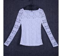 Maglia Maniche Lunghe Donna con Pizzo Woman T-Shirt Lace Top 330029B