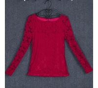 Maglia Maniche Lunghe Donna con Pizzo Woman T-Shirt Lace Top 330029B