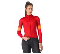 Maglia Castelli Corso Thermal manica lunga rosso brillante donna - L