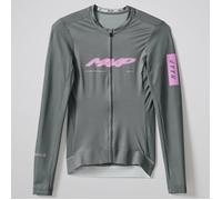 Maglia MAAP Blaze Pro Air 3.0 manica lunga grigio scuro rosa donna - M