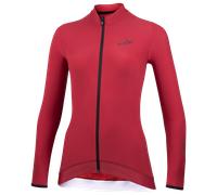Maglia maniche lunghe donna New Wrap rosso