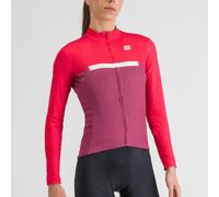 Maglia Sportful Pista Thermal manica lunga rosso intenso viola donna - S