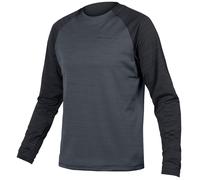 Endura Singletrack Long Sleeve T-shirt Grigio L Uomo Black