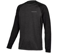 Endura - Singletrack Trikot Langarm - Maglietta da ciclismo L nero