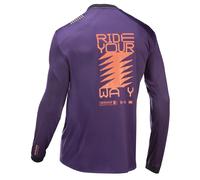 Northwave Maglia Da Enduro A Maniche Lunghe Sharp Purple / Orange