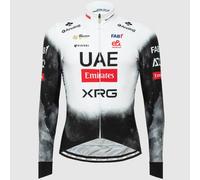 Maglia maniche lunghe Pissei UAE Team Emirates 2025 L / Bianco