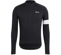 Maglia Rapha Core Thermal manica lunga nero scuro bianco - L