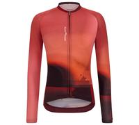 Santini - Luce Long Sleeve Jersey - Maglietta da ciclismo L rosso