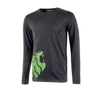 Maglia maniche lunghe U-Power Alien grigio verde tg. S Grigio-Verde