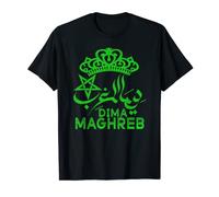 Maglia Marocco Vintage, I Love Marocco Map Marocco Soccer Maglietta