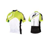 Massi Vesta Short Sleeve Jersey Giallo,Bianco S Uomo Neon Green