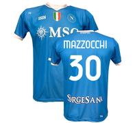 Maglia Mazzocchi 30 Napoli 2025/26 Home - Versione ufficiale adulti e bimbi