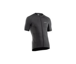 Maglia mc northwave force zip nera