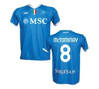 Maglia McTominay 8 Napoli 2025 2026 Home ufficiale AUTORIZZATA SSC