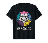Maglia Megaminx Master Solver Puzzle Dodecaedro Speed Cube Maglietta