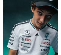 MAGLIA MERCEDES-AMG PETRONAS FORMULA 1 TEAM DRIVER AUTHENTIC White L