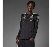 MAGLIA MERCEDES - AMG PETRONAS FORMULA ONE TEAM DRIVER LONG SLEEVE Black / White XL