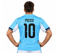 Maglia Messi 10 Argentina Azzurra Home Ufficiale Mondiali