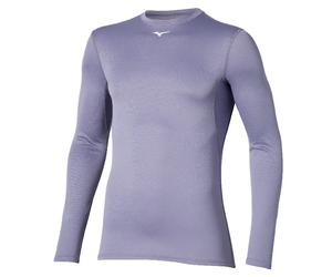 Maglia Mizuno BT Mid Weight Crew Bleu M
