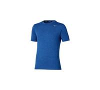 Maglia mizuno core impulse a maniche corte blu da uomo