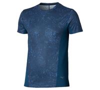 Maglia Mizuno Dryaerofl Graphic Bleu S