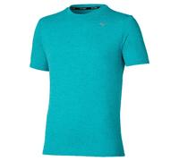 Mizuno Core Impulse Short Sleeve T-shirt Blu XL Uomo