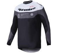 Maglia motocross Alpinestars PRO-Dura nero-bianca XL