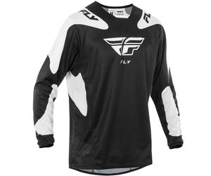 Maglia motocross FLY Racing Kinetic Sym nero-bianco S