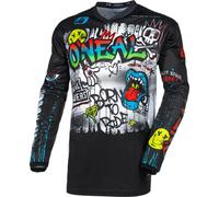 ONeal Element Rancid, maglia XL male Nero/Bianco/Verde/Rosso