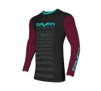 Maglia Motocross Seven MX Vox Surge Nera Taglia:XL