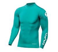 Maglia Motocross Seven MX Zero Compression Aqua