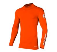 Maglia Motocross Seven MX Zero Compression Arancio Fluo Taglia:L