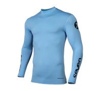 Maglia Motocross Seven MX Zero Compression Blu Taglia:XL