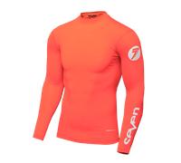 Seven Maglia Motocross MX Zero Compression Coral Taglia XL