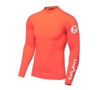 Maglia Motocross Seven MX Zero Compression Coral