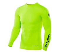 Maglia Motocross Seven MX Zero Compression Giallo Fluo