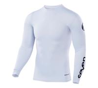 Maglia Motocross Seven MX Zero Staple Compression Bianca Taglia:M