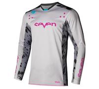 Maglia Motocross Seven Rival Clash White/Gray Taglia:XL