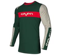 Maglia Motocross Seven Vox Fracture Forest/Bone