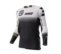 Shot Aerolite Husqvarna Limited Edition Maglia Motocross, nero-bianco, taglia M