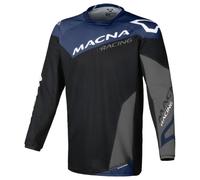 Maglia Motocross Uomo Macna Backyard-1 Black / Blue